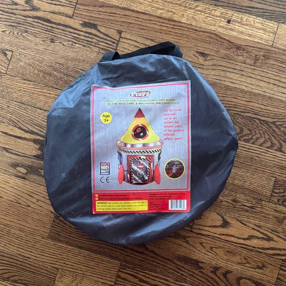 Rocket Ship Play Tent for Kids